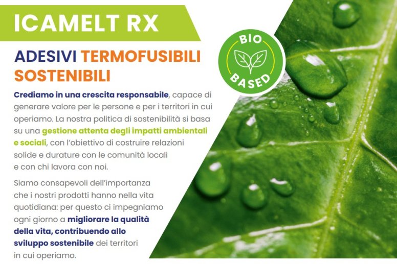 Interpack 2026 - Sustainable ICAMELT RX Hot Melt Adhesives